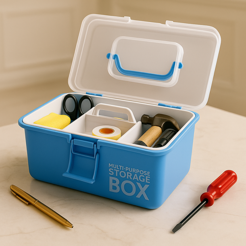 Imperial Multipurpose Storage Box | Durable Organizer Kit for Home, Office & Travel Essentials