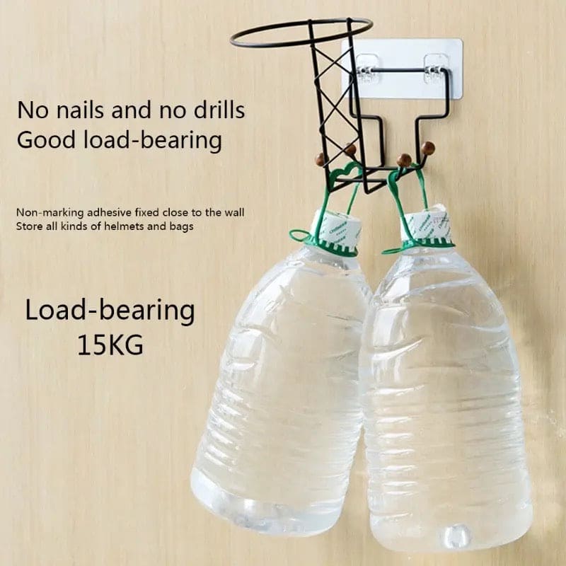 Multipurpose Wall Mounted Heavy Duty Storage Hook Organizer