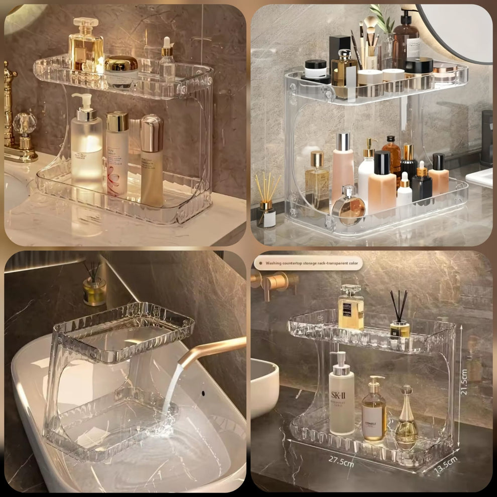 2 Tier Acrylic Vanity Organizer