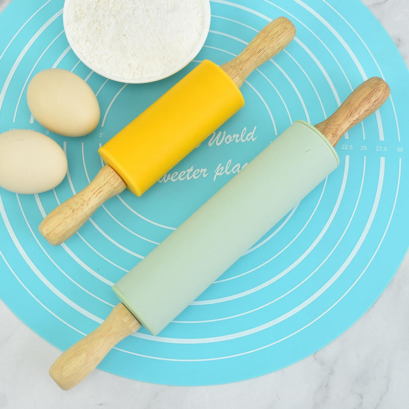 Round Non-stick Silicone Dough Mat