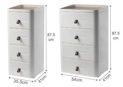 Bedside Table Portable Drawers