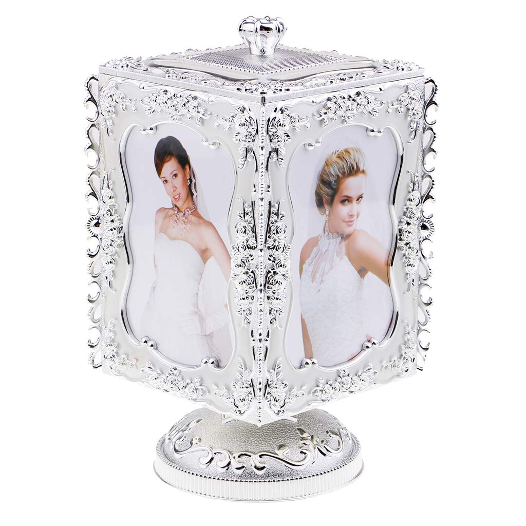 Luxury Decorative Romantic Rotating Photo Frame