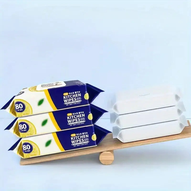 80 Pcs Heavy Duty Kitchen Wipes