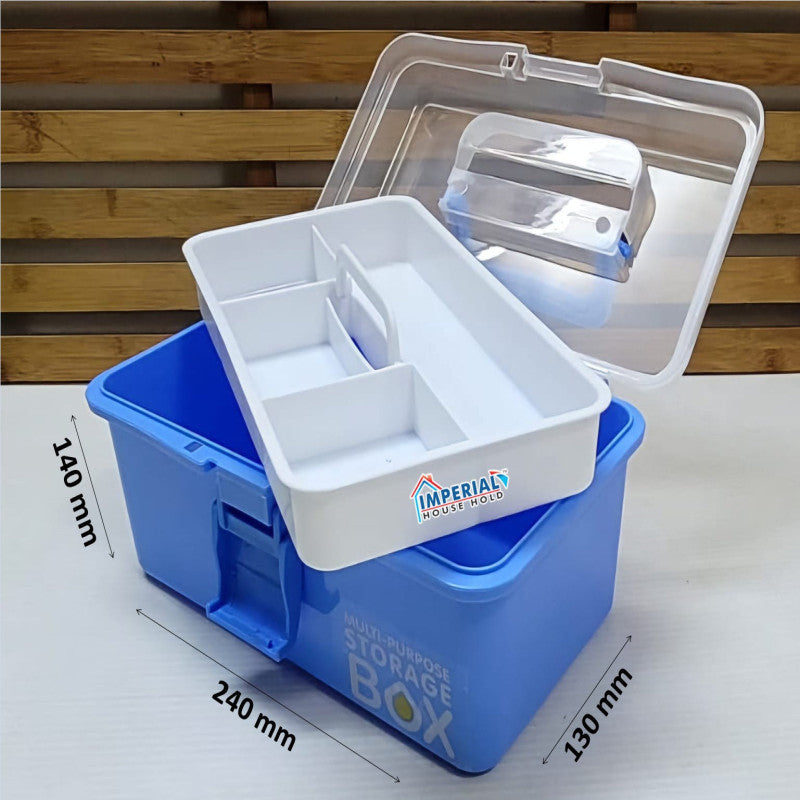 Imperial Multipurpose Storage Box | Durable Organizer Kit for Home, Office & Travel Essentials