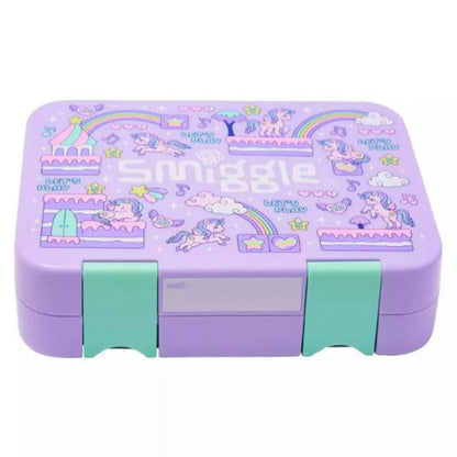 Smiggle 4 Grid Bento Lunch Box