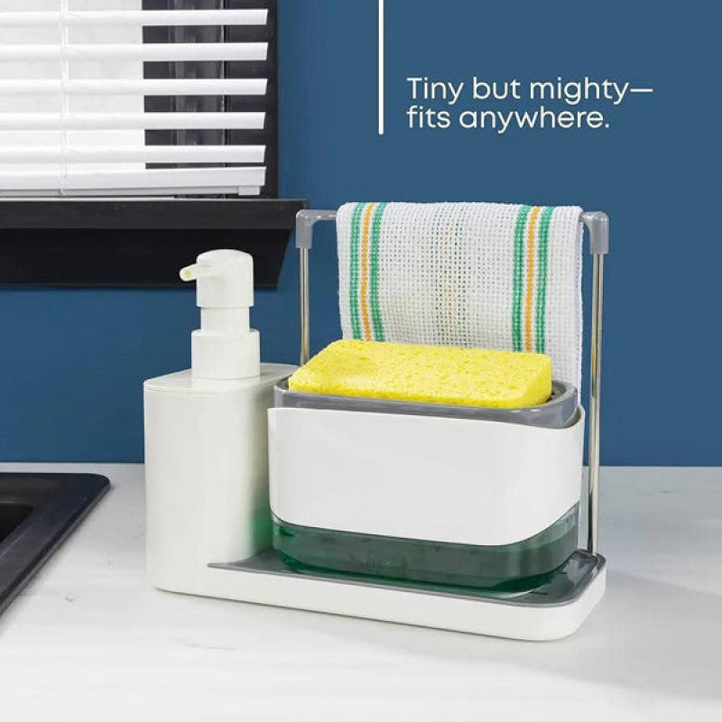 Soap Pump Dispenser | Refillable Liquid Soap Bottle for Bathroom, Kitchen & Hand Wash Station