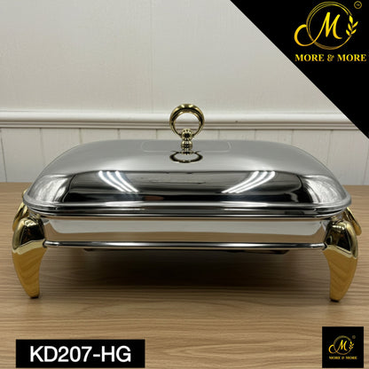 Food Warmer Dish With Burners (Capacity: 3.0 Liter)