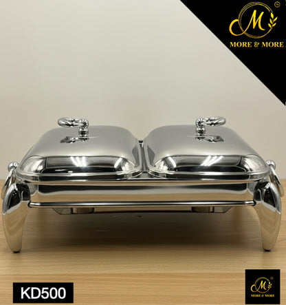 Food Warmer Dish With Burners (Capacity: 2x1.5 Liter)