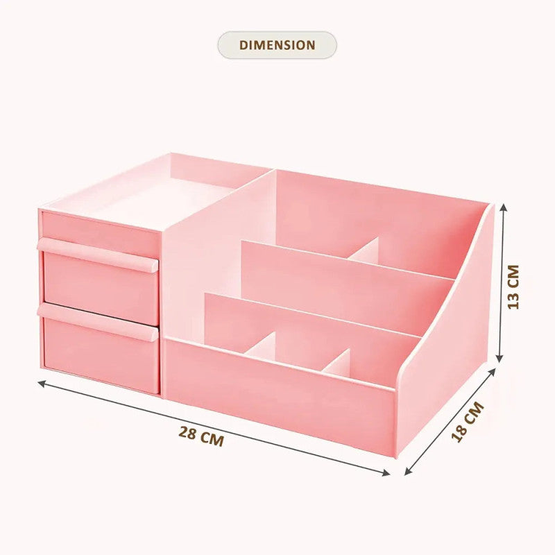 Desktop Multipurpose Storage Organizer | Compact Desk Organizer for Office, Home & Study Table