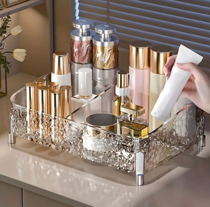 Acrylic Glacier Style Makeup Brush Organizer