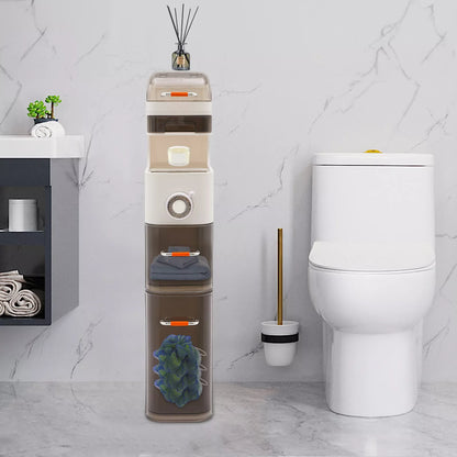 Tall & Narrow Multipurpose Cabinet Trolley