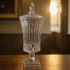 Royal Crystal Beverage Dispenser – Elegant Glass Drink Server with Lid & Tap (4.2L) | Adornia.pk