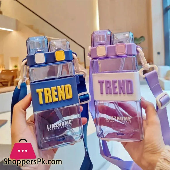 "The TREND water bottle" - acrylic leak-Proof,