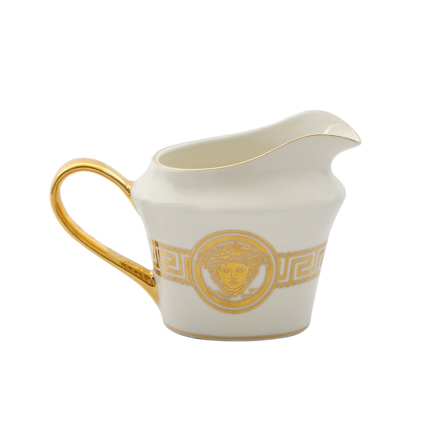 15-Piece Versace-Inspired Bone China Tea Cup & Saucer Set
