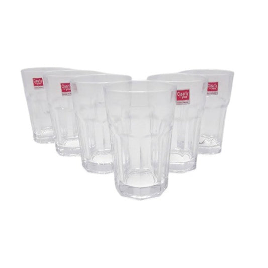Glass 6Pcs Set 315ml 12c-1988-06