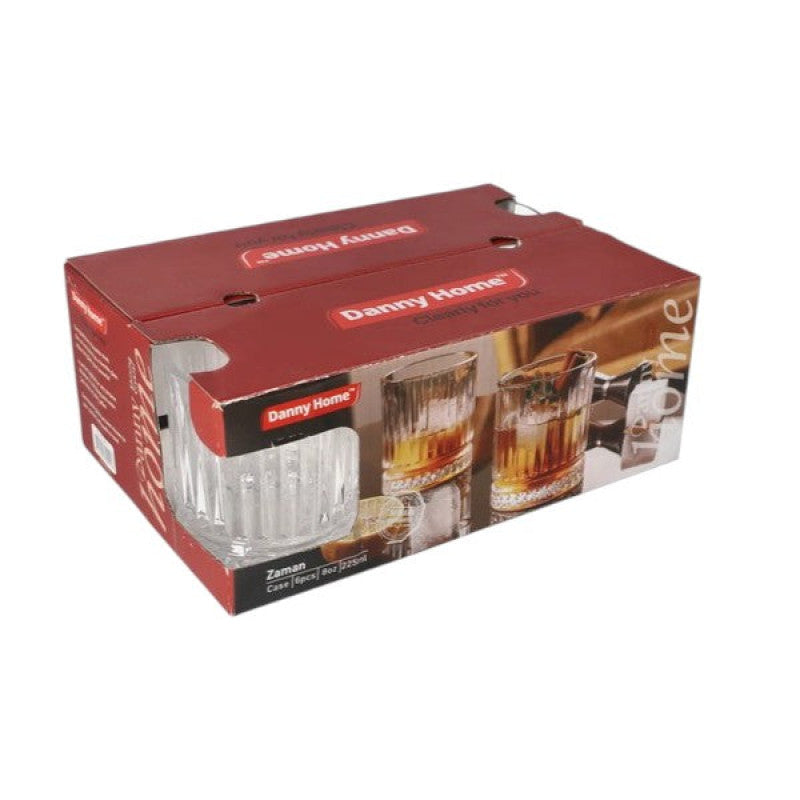 Glass 6Pcs Set 225ml 12c-1988-10G