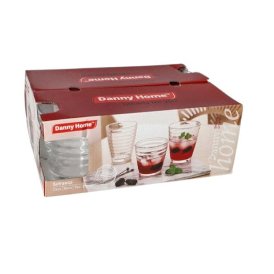 Glass 6Pcs Set 255ml 12c-1988-13