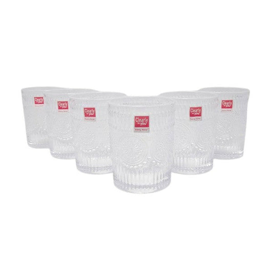 Glass 6Pcs Set 300ml 8c 1988-183