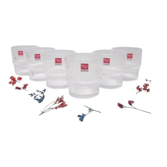 Glass 6Pcs Set 333ml 8c-1988-228