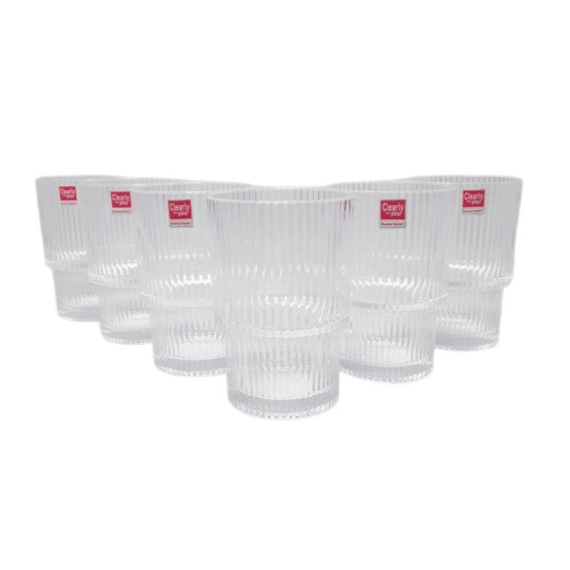 Glass 6Pcs Set 470ml 8c-1988-229