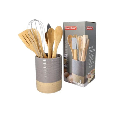 Grey Spoon Set – 16 Pcs