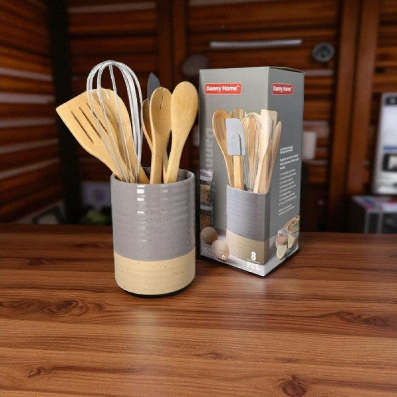 Grey Spoon Set – 16 Pcs