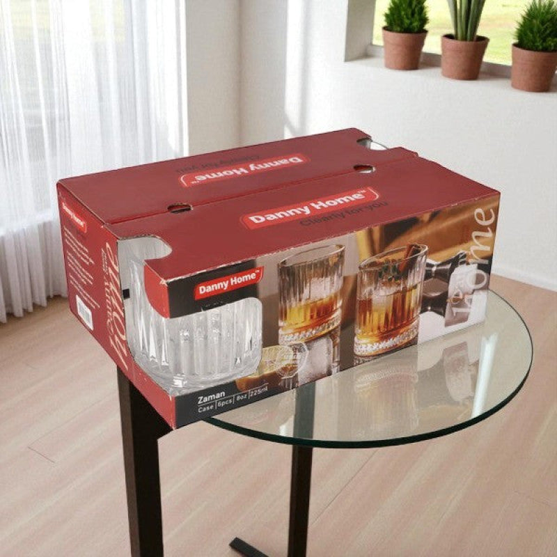 Glass 6Pcs Set 225ml 12c-1988-10