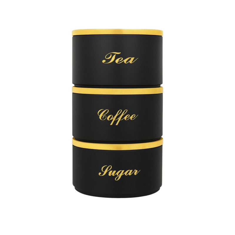 3 Pcs Round Tin Box Set