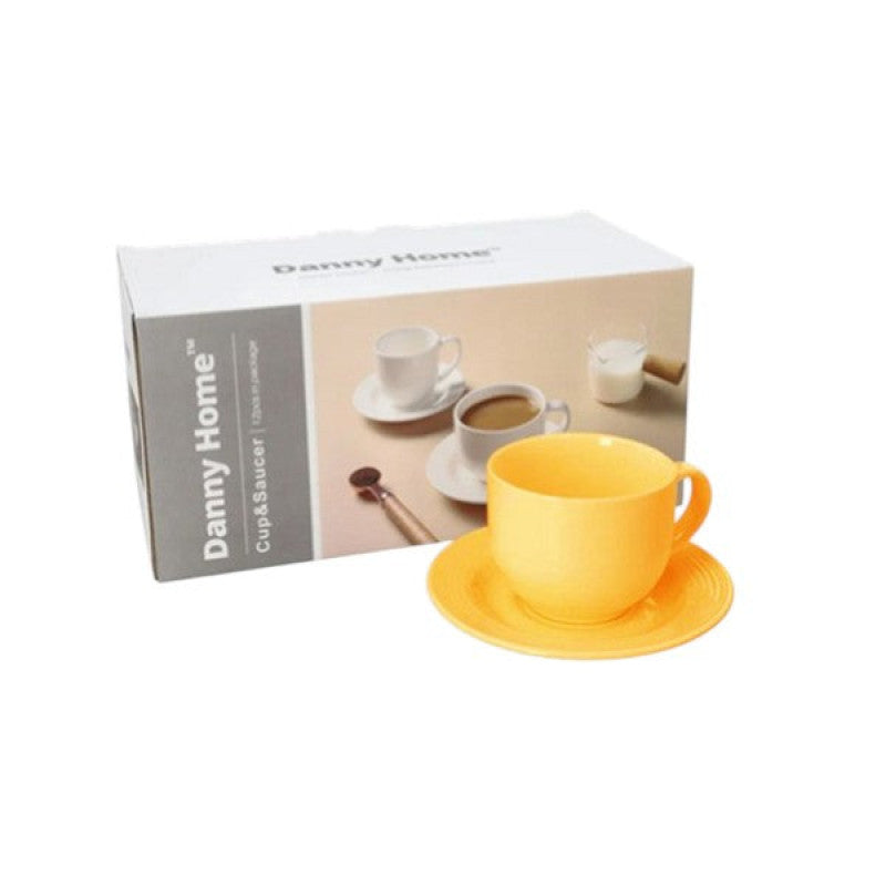 6Pcs Cup&Saucer 120mlSet 8c-SYP43-07