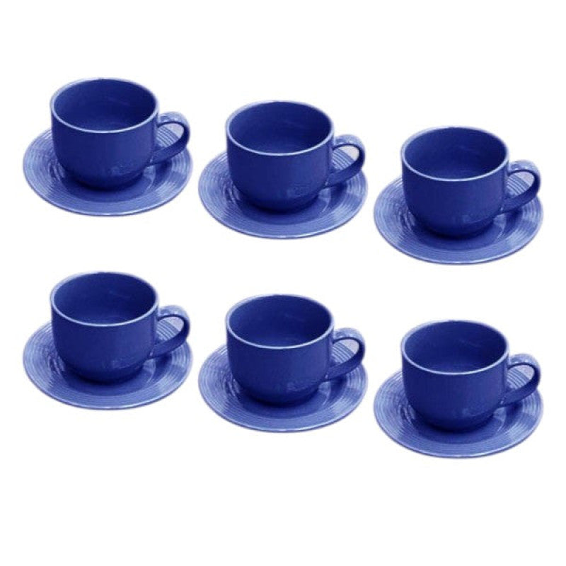 Cup Saucer Set 220ml 6Pcs 72c-SYP65-08