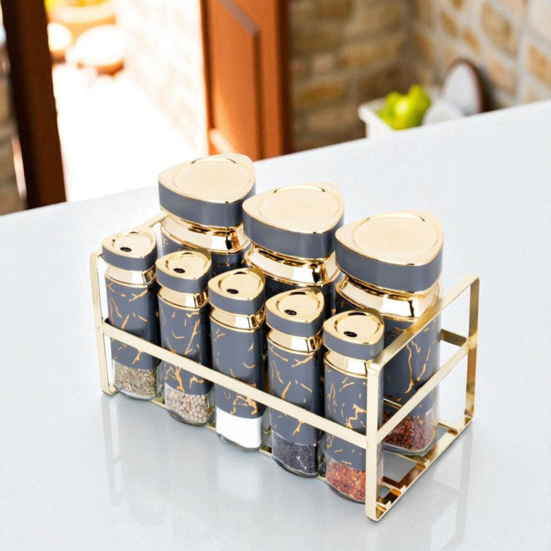 Premium 8-Piece Storage Canister Set for an Organized Kitchen