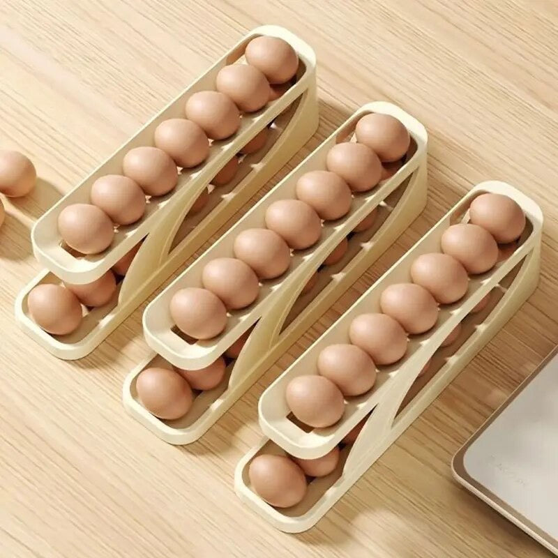 Automatic Scrolling Egg Rack.