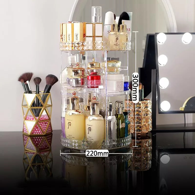 360 Rotating Cosmetic Organizer