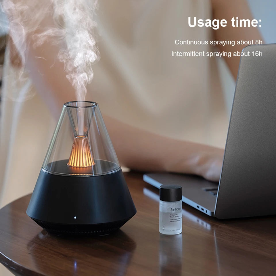 Volcanic Aroma Air Humidifier With Night Light