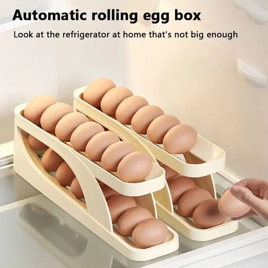 Automatic Scrolling Egg Rack.