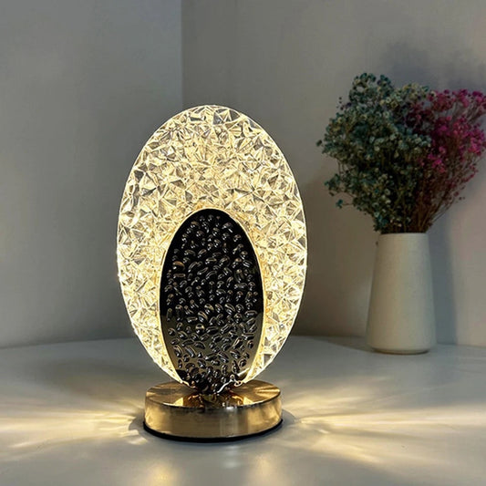 Morden Style Led Touch Modern Crystal Table Lamp