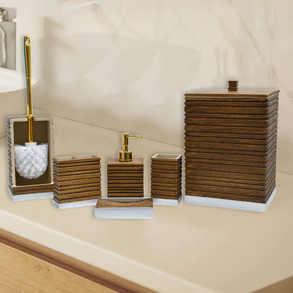 Fashion Boutique Fibre Bathroom Set