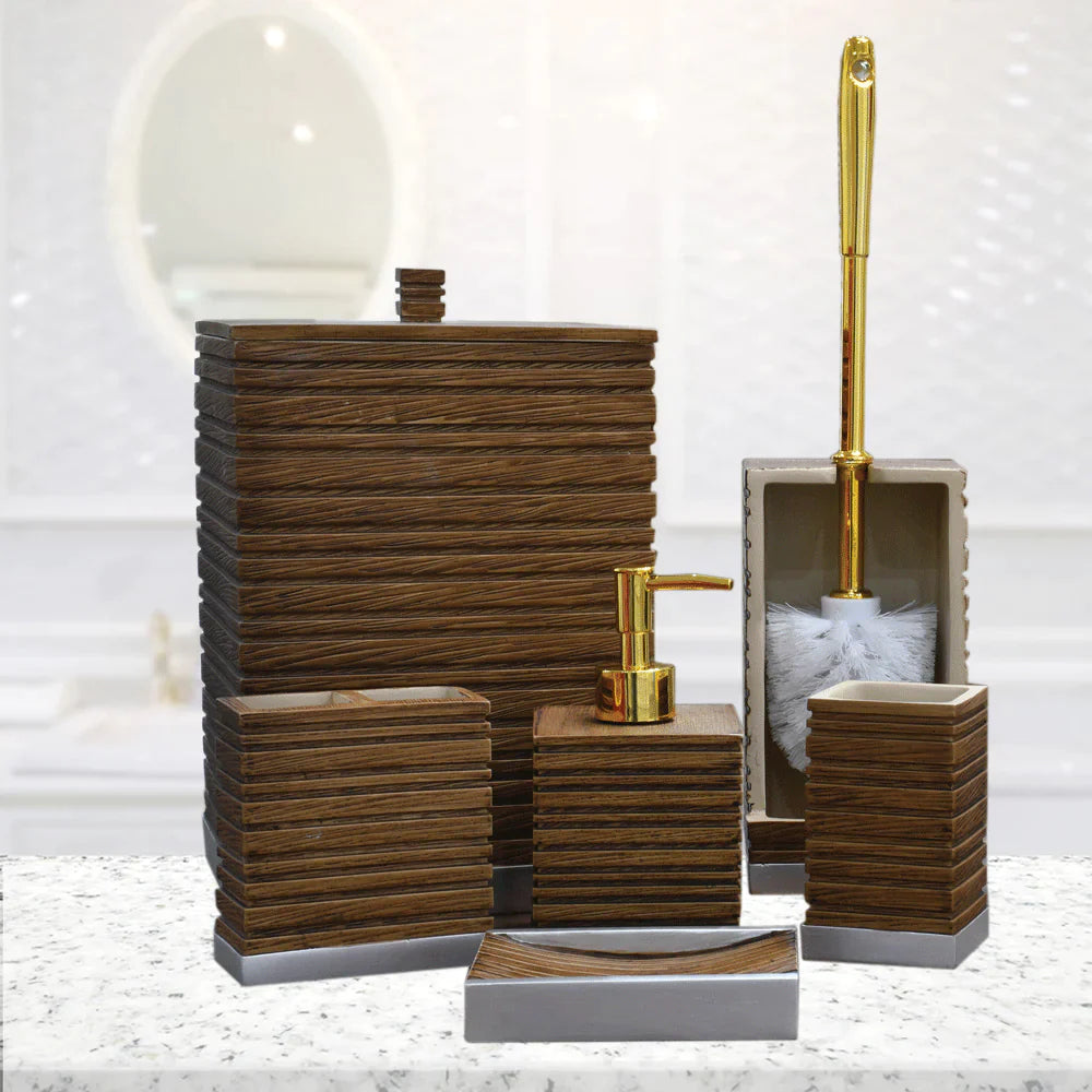 Fashion Boutique Fibre Bathroom Set