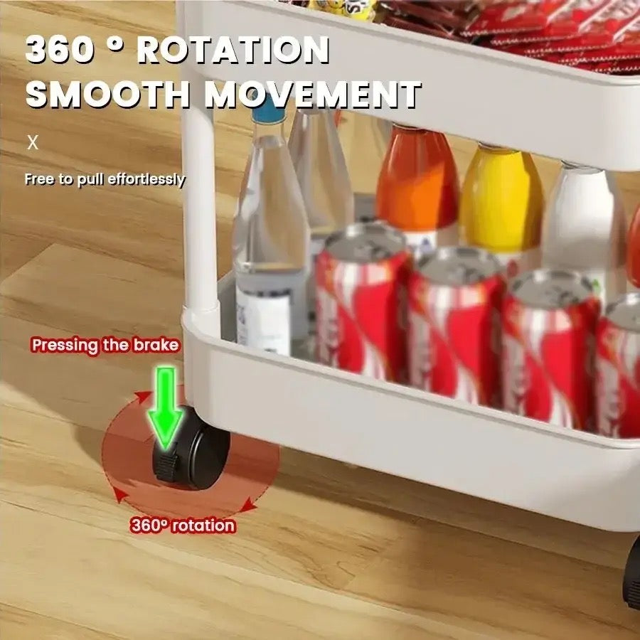 Mobile Durable Rolling Cart