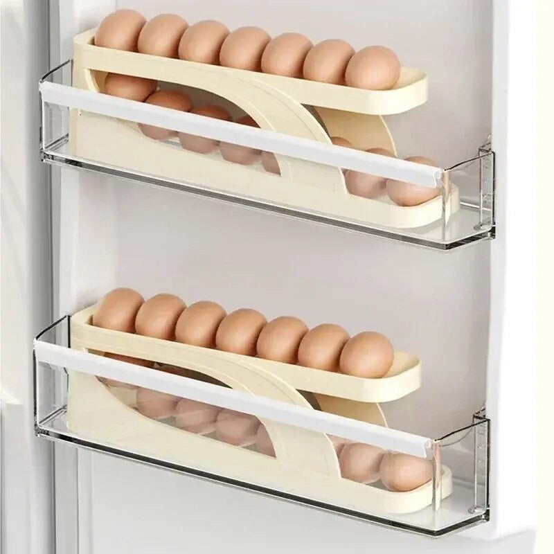 Automatic Scrolling Egg Rack.