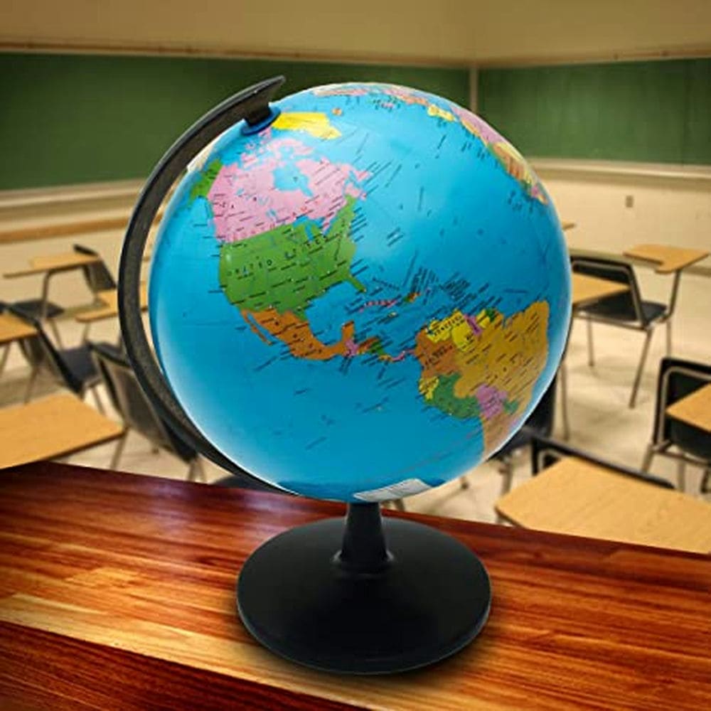 Globe World Map Decoration