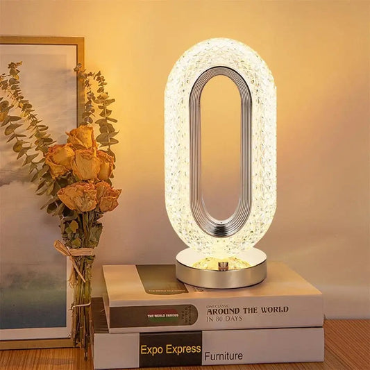 LED Crystal Table Lamp