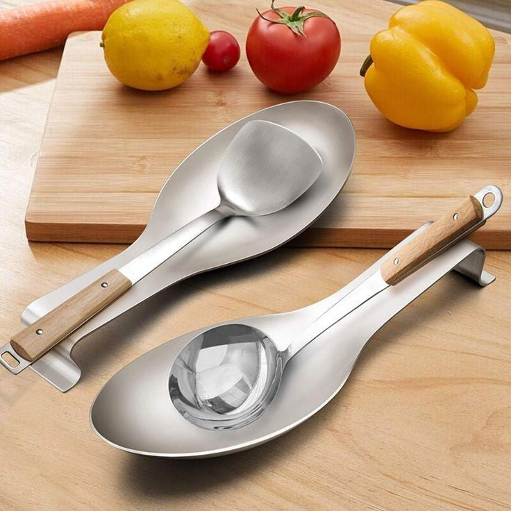 Stainless Steel Spoon Rest heavy quality