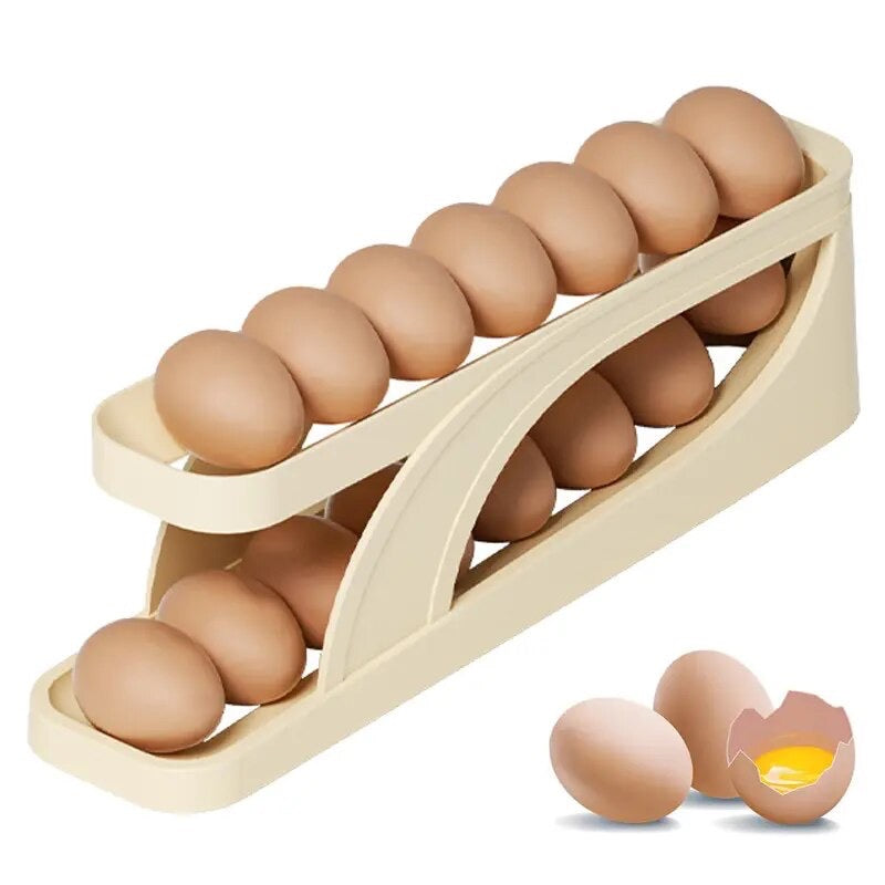 Automatic Scrolling Egg Rack.