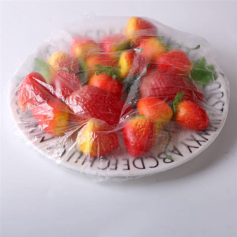 Disposable Plastic Wrap Food Grade 100Pcs (Buy 1 Get 1 Offer)