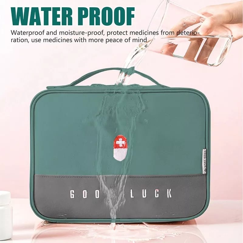 Portable  Family Storage Bag Multi-functional Layered Medicine Box