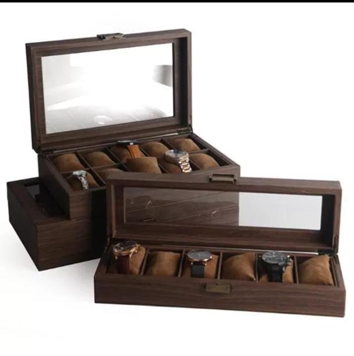 Wooden Luxury Wrist watch Storage box