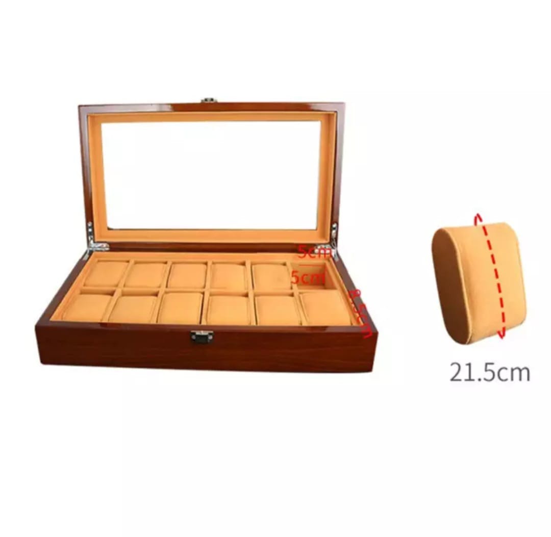 Wooden Luxury Wrist watch Storage box