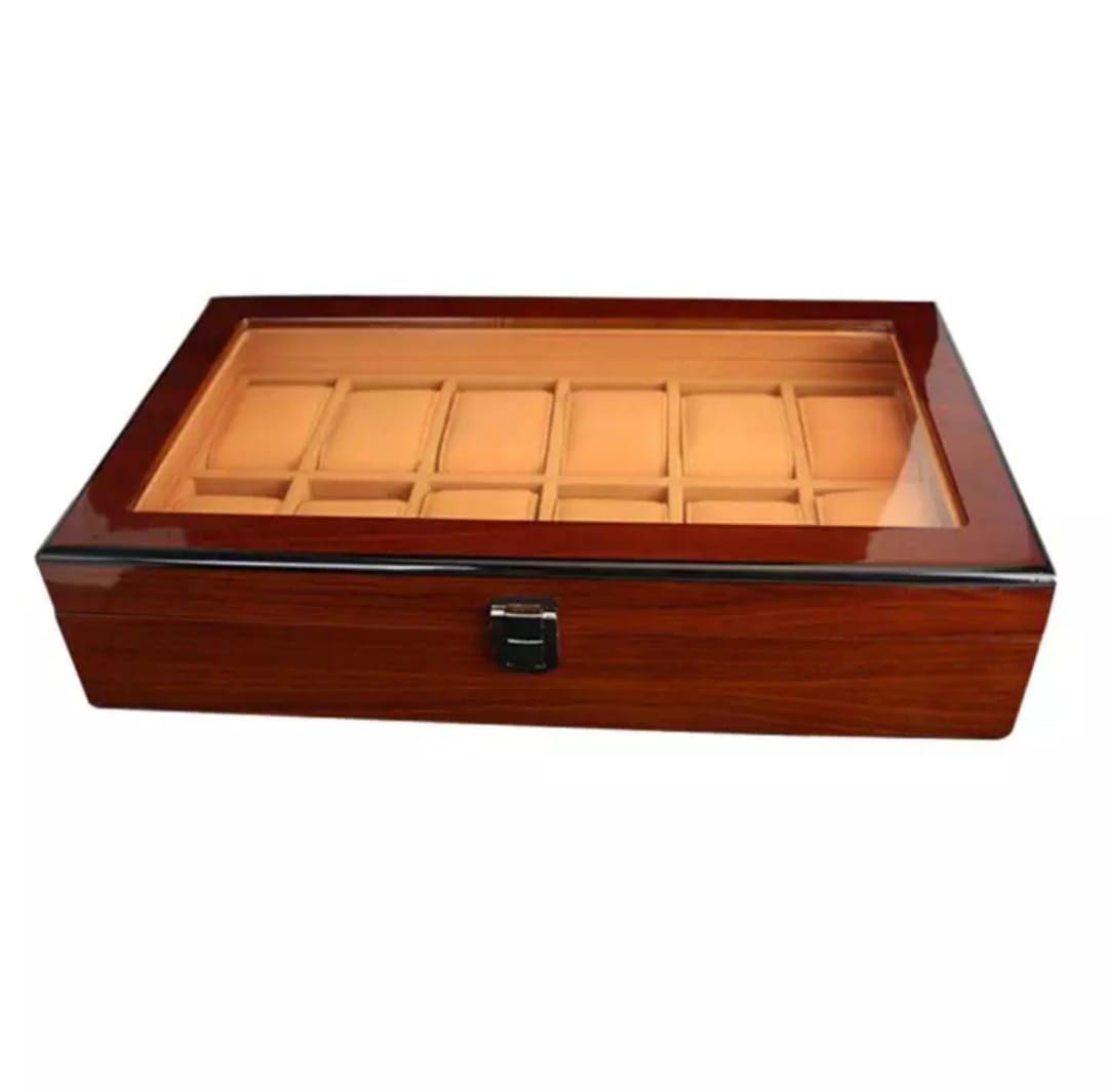 Wooden Luxury Wrist watch Storage box