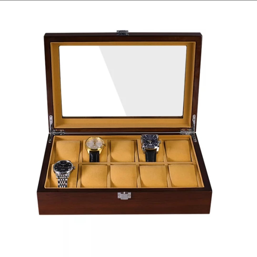 Wooden Luxury Wrist watch Storage box